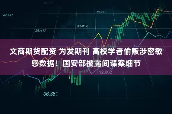 文商期货配资 为发期刊 高校学者偷贩涉密敏感数据！国安部披露间谍案细节